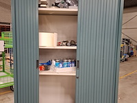 Lameldeurkast met inhoud - afbeelding 1 van  7