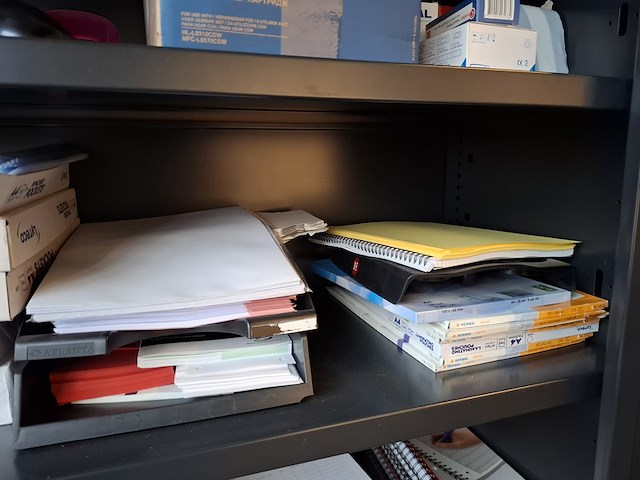 Lameldeurkast met inhoud - afbeelding 2 van  13