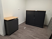 Lameldeurkast met ladeblok - afbeelding 1 van  4