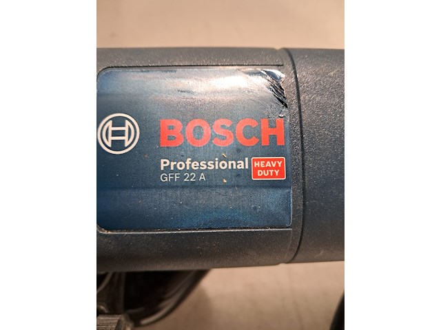 Lamellenfreesmachine 230v bosch, gff 22 a, bouwjaar 2017 - afbeelding 9 van  10