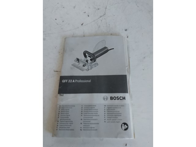 Lamellenfreesmachine 230v bosch, gff 22 a, bouwjaar 2018 - afbeelding 3 van  13