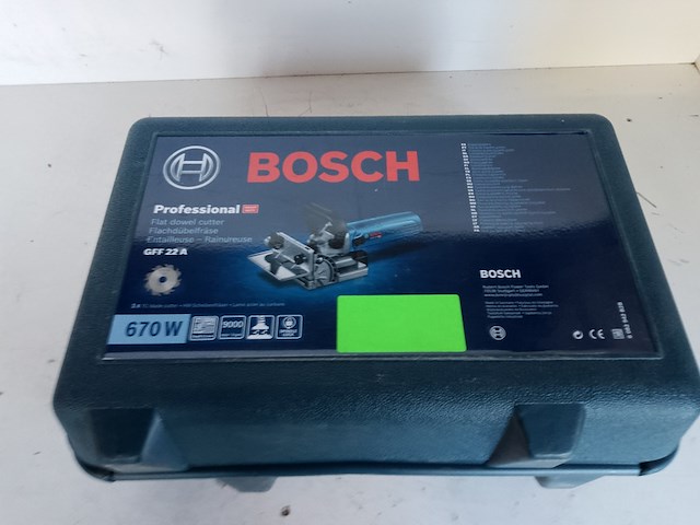 Lamellenfreesmachine 230v bosch, gff 22 a, bouwjaar 2018 - afbeelding 5 van  13