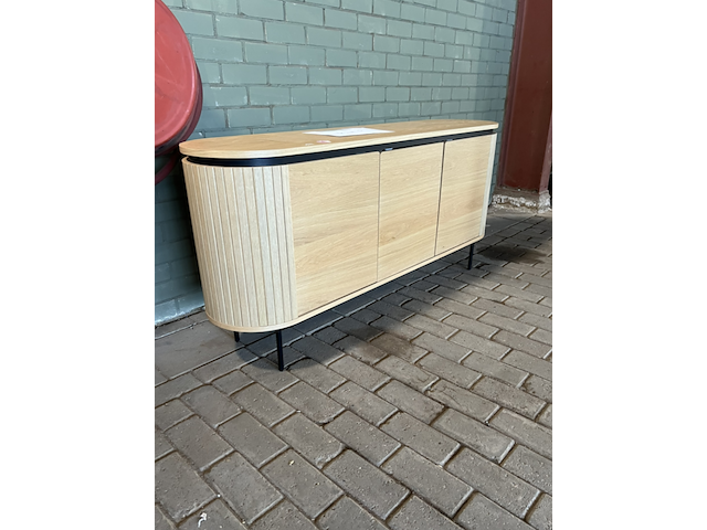 Lameller dressoir, byfonq, bruin - afbeelding 2 van  4