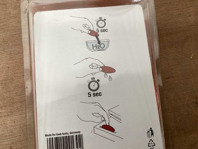 Lamello 50mm voorgelijmd (25x) - afbeelding 2 van  3