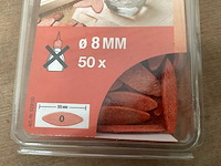 Lamello 50mm voorgelijmd (25x) - afbeelding 3 van  3