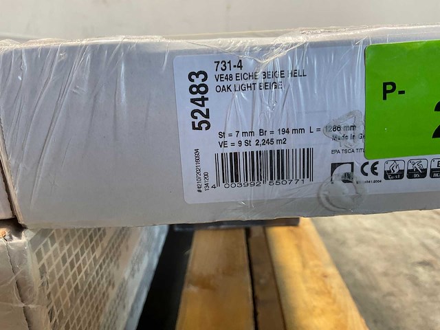 Laminaat – diverse soorten, ca. 30m² - afbeelding 3 van  11