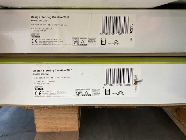 Laminaat – diverse soorten, ca. 45m² - afbeelding 7 van  16