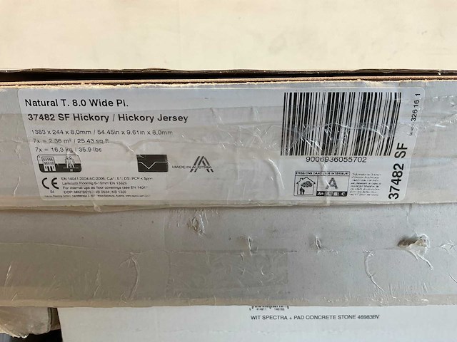 Laminaat – diverse soorten, ca. 57m² - afbeelding 2 van  13