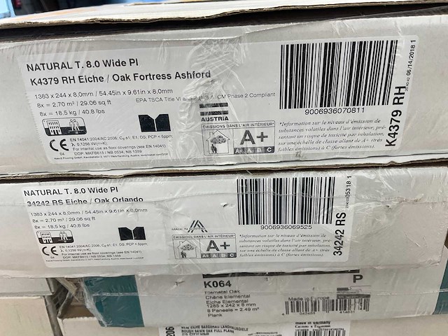 Laminaat – diverse soorten, ca. 57m² - afbeelding 2 van  16