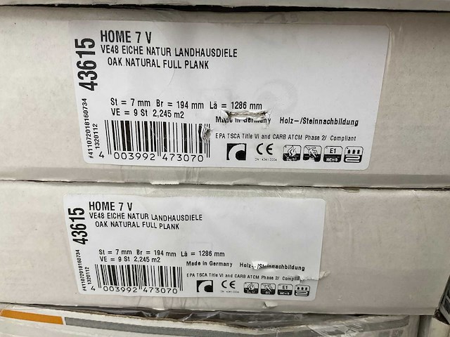 Laminaat – diverse soorten, ca. 57m² - afbeelding 7 van  16