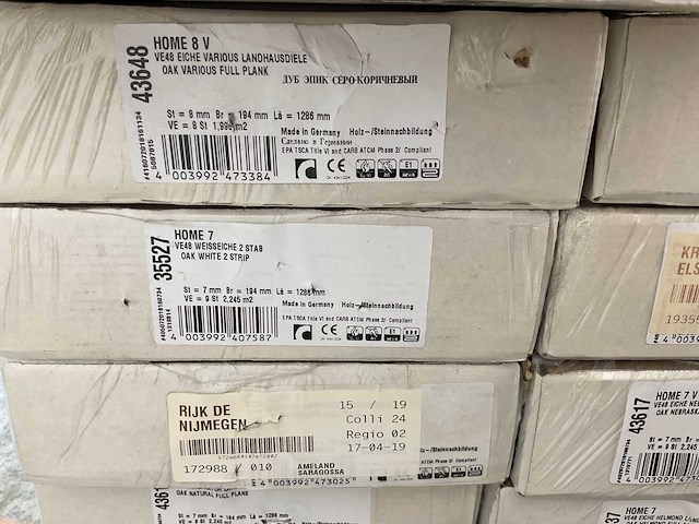 Laminaat – diverse soorten, ca. 57m² - afbeelding 15 van  16