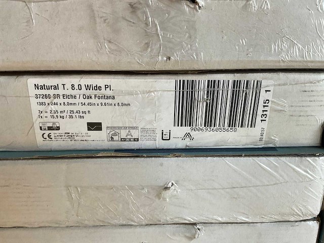 Laminaat – diverse soorten, ca. 62m² - afbeelding 3 van  20