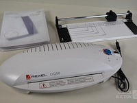 Lamineer en papiersnijmachine - afbeelding 1 van  8