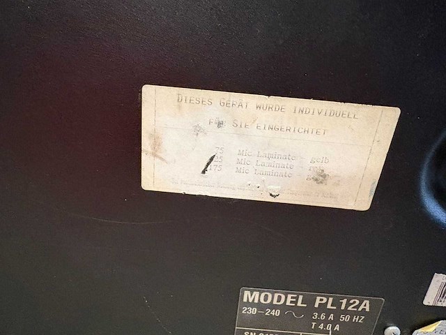 Lamineer machine - afbeelding 4 van  6