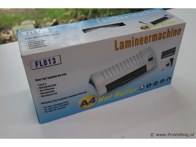 Lamineermachine fl813 - afbeelding 1 van  3