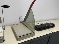 Lamirel / ideal / gbc lamineer, perforator en snijset - afbeelding 5 van  8