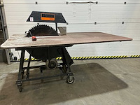Lammers bouwzaag tafelcirkelzaagmachine - afbeelding 2 van  7