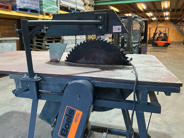 Lammers bouwzaag tafelcirkelzaagmachine - afbeelding 3 van  7