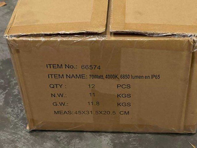 Lamp - 70 w - ongebruikt (12x) - afbeelding 3 van  3