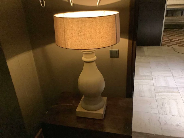Lamp - lampshades & bases (2x) - afbeelding 2 van  3