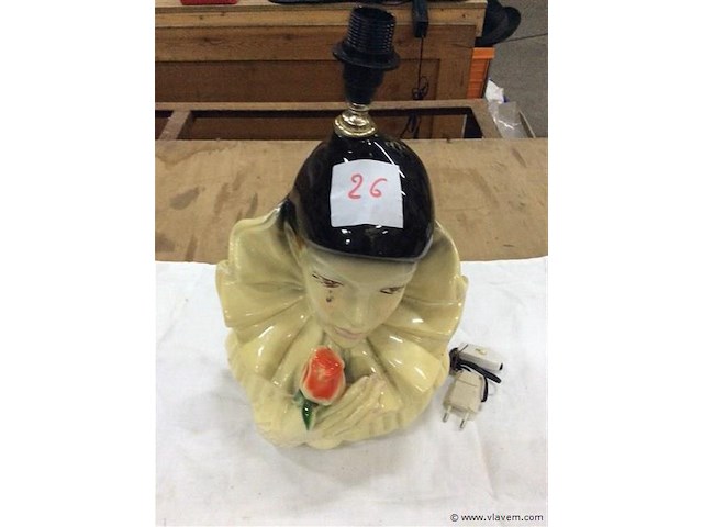 Lamp clown h:38 - afbeelding 1 van  3