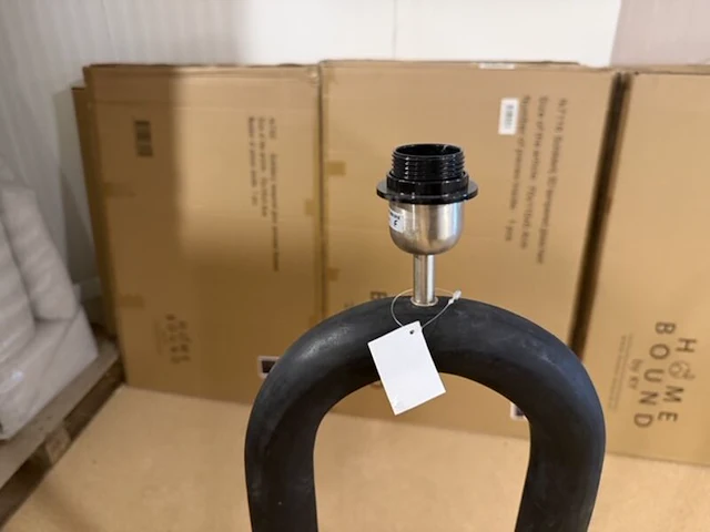 Lamp glazen bol past niet zwart - afbeelding 3 van  4