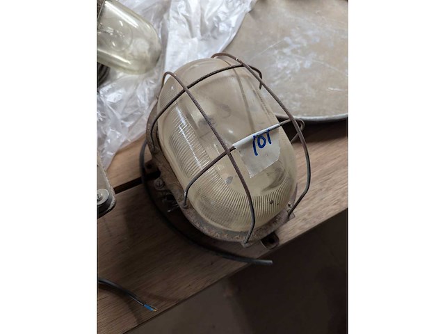 Lamp vintage scheepslamp - afbeelding 1 van  1