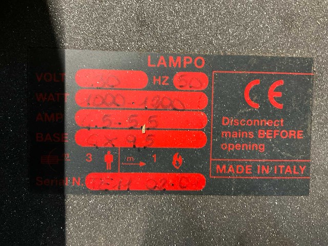 Lampo spot 1000-1200 spotlight (4x) - afbeelding 2 van  2