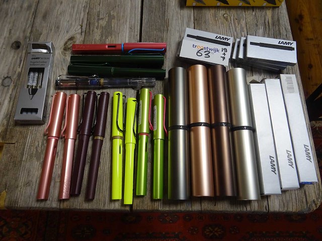 Lamy - vulpennen en balpennen (19x) - afbeelding 1 van  1