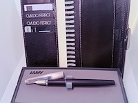 Lamy 14kt witgouden vulpen met goudkeurmerk nib - afbeelding 2 van  6