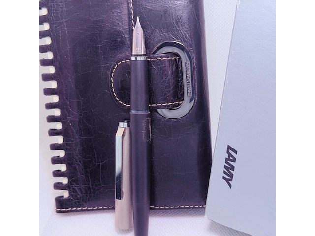 Lamy 14kt witgouden vulpen met goudkeurmerk nib - afbeelding 4 van  6