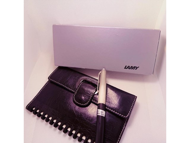 Lamy 14kt witgouden vulpen met goudkeurmerk nib - afbeelding 6 van  6