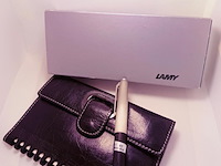 Lamy 14kt witgouden vulpen met goudkeurmerk nib - afbeelding 6 van  6