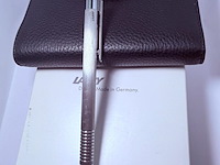 Lamy & claudio ferrici balpen - brushed steel - afbeelding 1 van  5