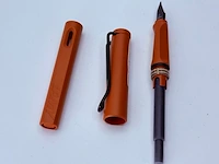 Lamy safari vulpen terra red - m nib - afbeelding 3 van  3