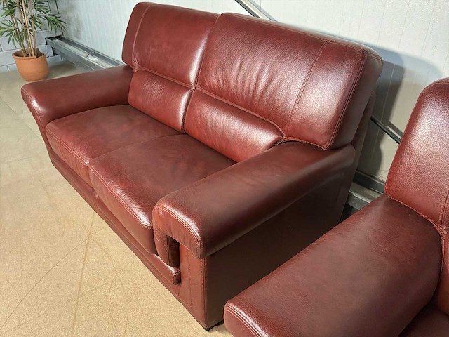 Lana leren bankstel - afbeelding 8 van  11