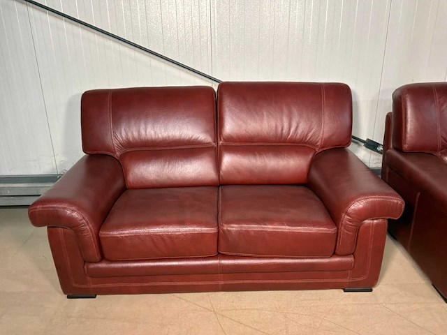 Lana leren bankstel - afbeelding 9 van  11