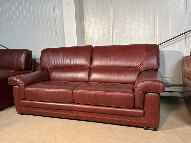 Lana leren bankstel - afbeelding 6 van  12