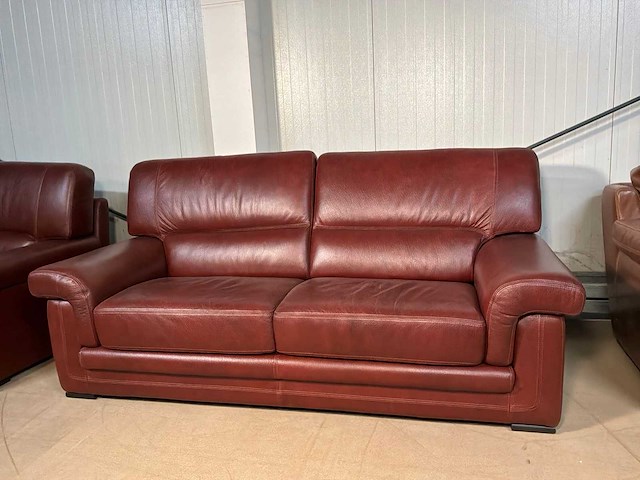 Lana leren bankstel - afbeelding 9 van  12