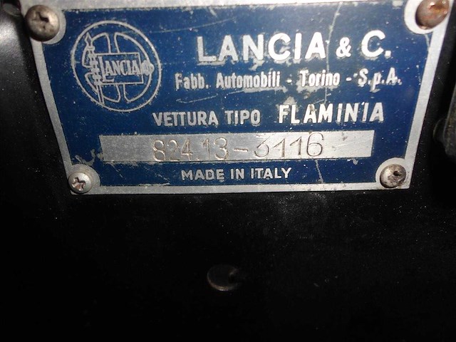 Lancia - flaminia sport zagato 3c - flaminia sport zagato 3c - oldtimer - afbeelding 13 van  59