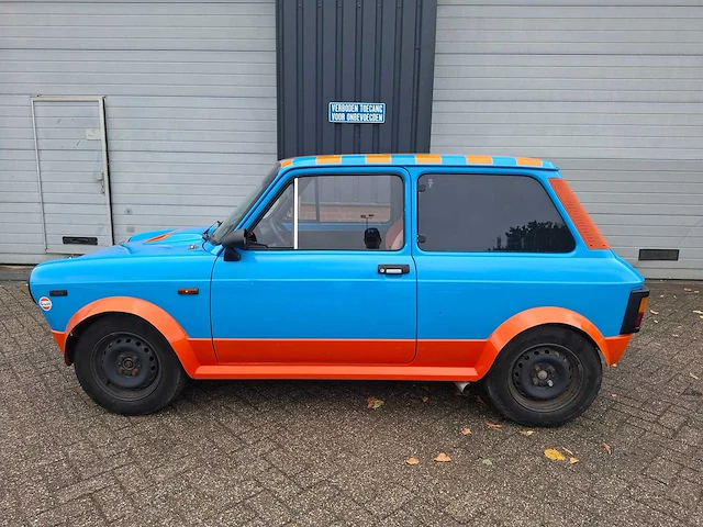 Lancia abarth - 1980 - a112 junior (gulf racing look) - personenauto - afbeelding 5 van  11