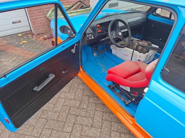 Lancia abarth - 1980 - a112 junior (gulf racing look) - personenauto - afbeelding 8 van  9