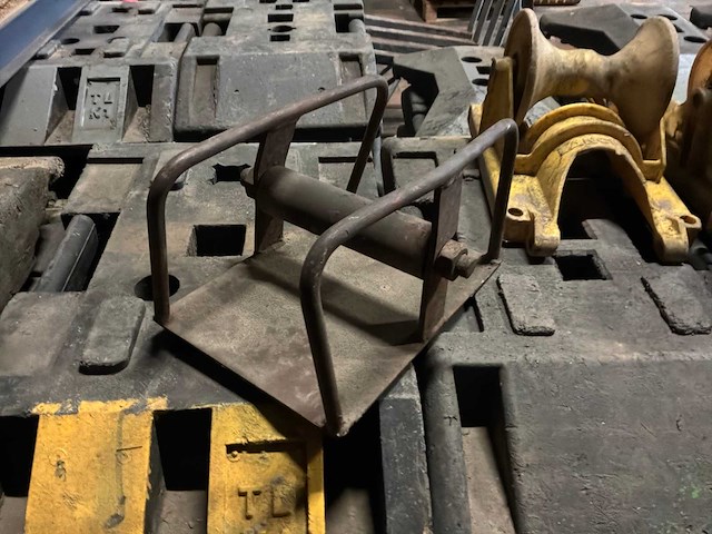 Lancier kunstof en ijzer kabel rollen (20x) - afbeelding 3 van  6