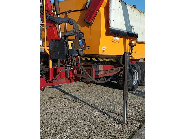Land- of bosbouw kipwagen met kraan, janveenhuis, jkv 6000, 2011 - afbeelding 8 van  34