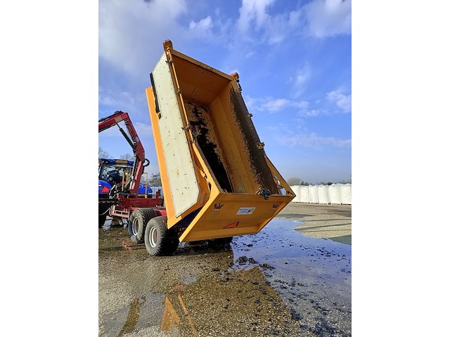 Land- of bosbouw kipwagen met kraan, janveenhuis, jkv 6000, 2011 - afbeelding 15 van  34