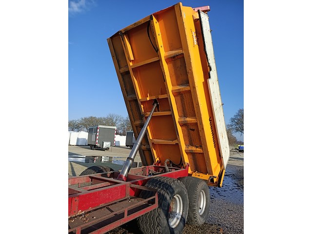 Land- of bosbouw kipwagen met kraan, janveenhuis, jkv 6000, 2011 - afbeelding 17 van  34