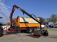 Land- of bosbouw kipwagen met kraan, janveenhuis, jkv 6000, 2011 - afbeelding 21 van  34