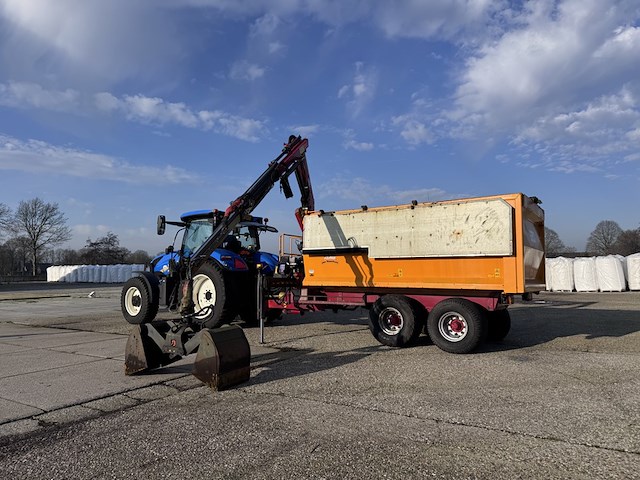 Land- of bosbouw kipwagen met kraan, janveenhuis, jkv 6000, 2011 - afbeelding 22 van  34