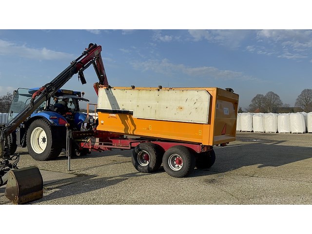 Land- of bosbouw kipwagen met kraan, janveenhuis, jkv 6000, 2011 - afbeelding 24 van  34