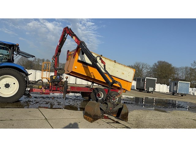 Land- of bosbouw kipwagen met kraan, janveenhuis, jkv 6000, 2011 - afbeelding 27 van  34